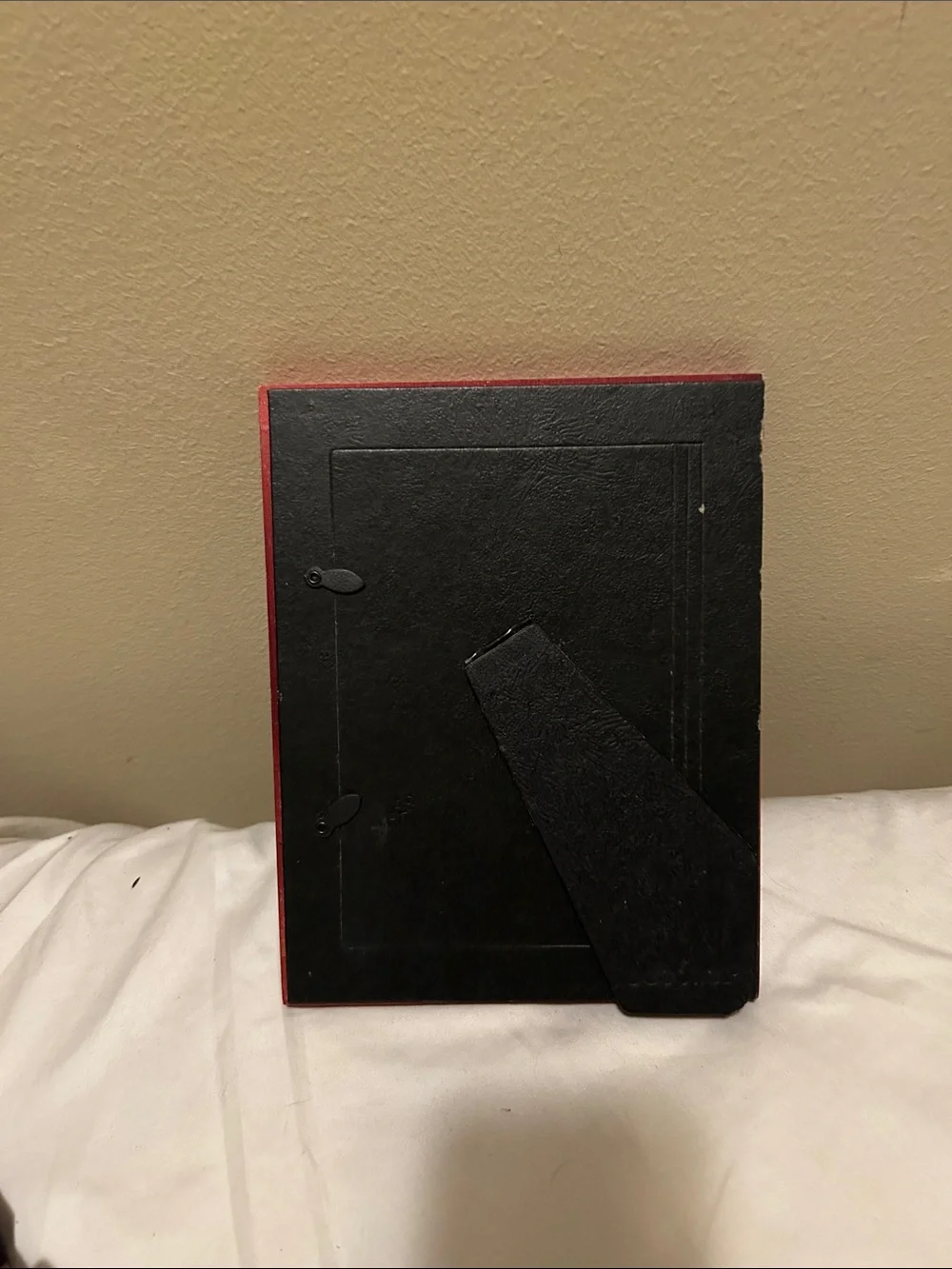 Classic Red Wood Photo Frame - Unbranded